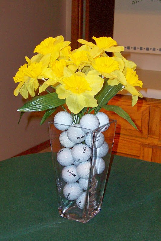 Golf Balls Found in the Flowers
