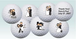 wedding golf balls